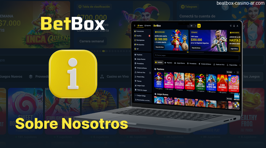 Información sobre el equipo de BeatBox Casino